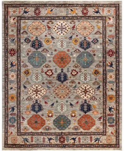Adorn Hand Woven Rugs Serapi M0103 253 Rug Collection In Brown
