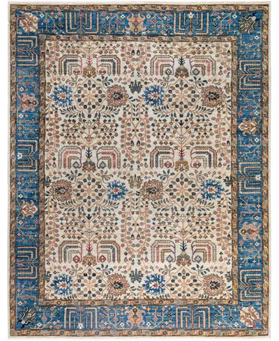 Adorn Hand Woven Rugs Serapi M0103-255 7'11"x10' Area Rug In White