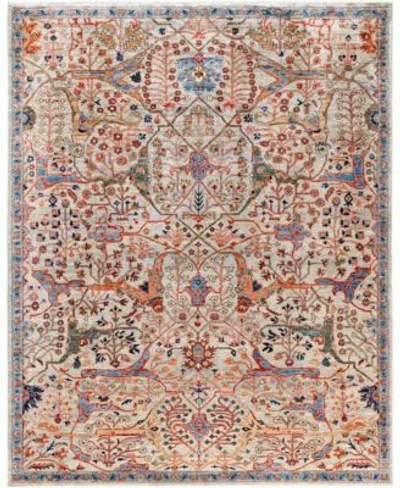 Adorn Hand Woven Rugs Serapi M0103 260 Rug Collection In Gray