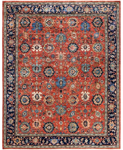 Adorn Hand Woven Rugs Serapi M0103-261 8'2"x10'3" Area Rug In Red