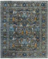 Adorn Hand Woven Rugs Serapi M0103-262 7'11"x9'9" Area Rug In Green
