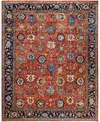 Adorn Hand Woven Rugs Serapi M0103-265 8'x9'10" Area Rug In Orange