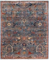 Adorn Hand Woven Rugs Serapi M0103 267 Rug Collection In Blue