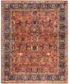 Adorn Hand Woven Rugs Serapi M0103-271 7'10"x9'9" Area Rug In Red
