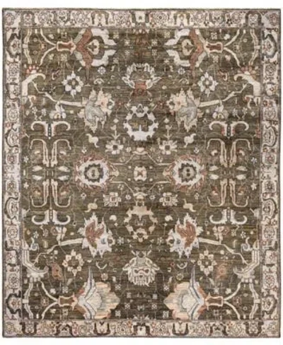 Adorn Hand Woven Rugs Serapi M0103 273 Rug Collection In Brown