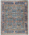 Adorn Hand Woven Rugs Serapi M0103 275 Rug Collection In Blue