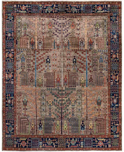 Adorn Hand Woven Rugs Serapi M0103-281 8'1"x9'11" Area Rug In Brown