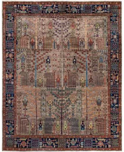 Adorn Hand Woven Rugs Serapi M0103 281 Rug Collection In Brown