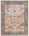 Adorn Hand Woven Rugs Serapi M0103-283 7'10"x9'11" Area Rug In White