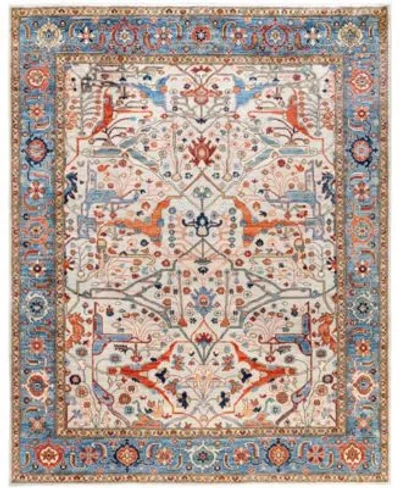 Adorn Hand Woven Rugs Serapi M0103 283 Rug Collection In White