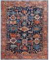 Adorn Hand Woven Rugs Serapi M0103 284 Rug Collection In Blue