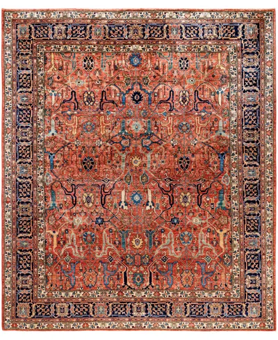 Adorn Hand Woven Rugs Serapi M0103-290 8'1"x9'9" Area Rug In Red