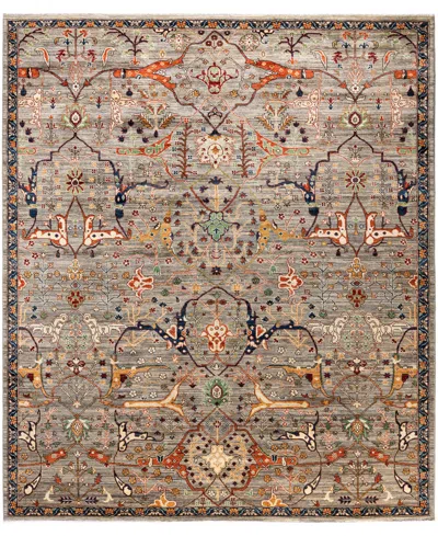 Adorn Hand Woven Rugs Serapi M0103-291 8'2"x9'9" Area Rug In Brown