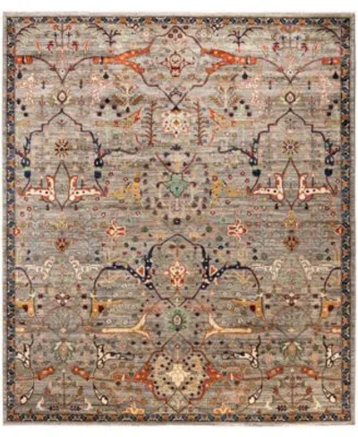Adorn Hand Woven Rugs Serapi M0103 291 Rug Collection In Brown