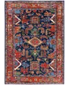 Adorn Hand Woven Rugs Serapi M0103-292 4'1"x5'9" Area Rug In Blue