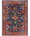Adorn Hand Woven Rugs Serapi M0103 292 Rug Collection In Blue