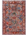 Adorn Hand Woven Rugs Serapi M0103 295 Rug Collection In Gray