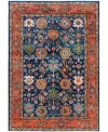 Adorn Hand Woven Rugs Serapi M0103 297 Rug Collection In Blue