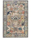 Adorn Hand Woven Rugs Serapi M0103-298 4'1"x5'11" Area Rug In Gray