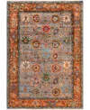 Adorn Hand Woven Rugs Serapi M0103-299 4'3"x5'10" Area Rug In Gray
