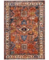Adorn Hand Woven Rugs Serapi M0103 300 Rug Collection In Red