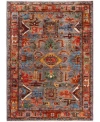 Adorn Hand Woven Rugs Serapi M0103 305 Rug Collection In Gray