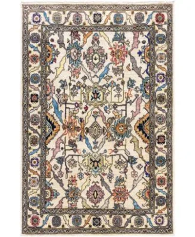 Adorn Hand Woven Rugs Serapi M0103 312 Rug Collection In White