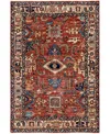 Adorn Hand Woven Rugs Serapi M0103-313 4'2"x6'3" Area Rug In Red
