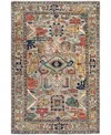 Adorn Hand Woven Rugs Serapi M0103-315 3'11"x5'10" Area Rug In Gray