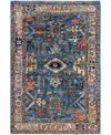 Adorn Hand Woven Rugs Serapi M0103-317 3'11"x5'11" Area Rug In Blue