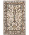 Adorn Hand Woven Rugs Serapi M0103-323 3'11"x6'2" Area Rug In Gray