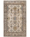 Adorn Hand Woven Rugs Serapi M0103 323 Rug Collection In Gray
