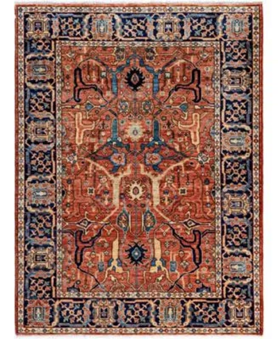 Adorn Hand Woven Rugs Serapi M0103 324 Rug Collection In Red