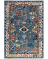 Adorn Hand Woven Rugs Serapi M0103 326 Rug Collection In Blue