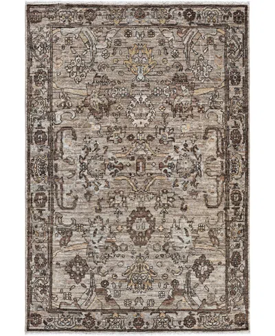 Adorn Hand Woven Rugs Serapi M0103-330 4'x5'11" Area Rug In Brown