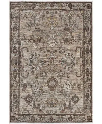 Adorn Hand Woven Rugs Serapi M0103 330 Rug Collection In Brown
