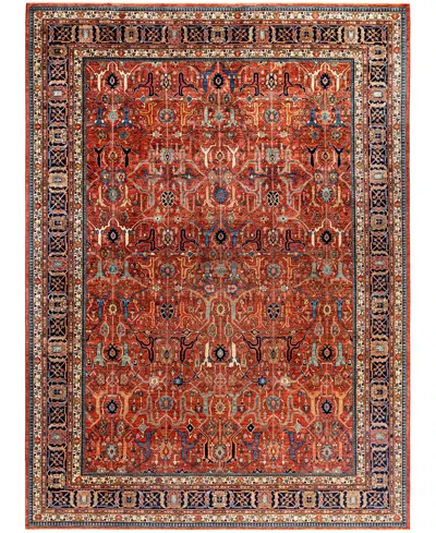 Adorn Hand Woven Rugs Serapi M0103-54 10'x13'9" Area Rug In Red
