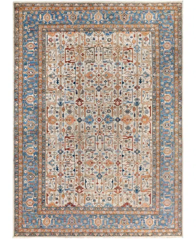 Adorn Hand Woven Rugs Serapi M0103-55 10'1"x13'9" Area Rug In Gray