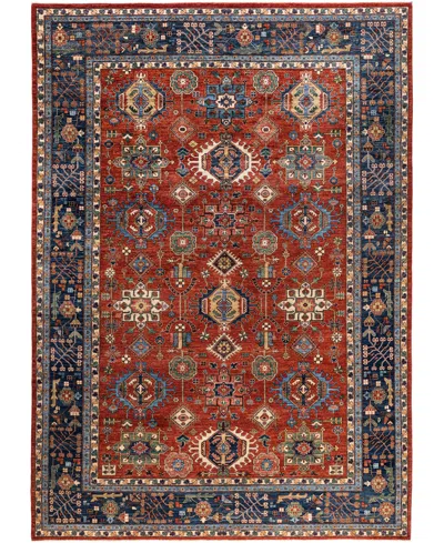 Adorn Hand Woven Rugs Serapi M0103-57 10'1"x14'2" Area Rug In Red