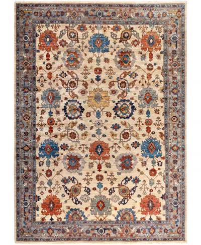 Adorn Hand Woven Rugs Serapi M0103-61 10'1"x14' Area Rug In White