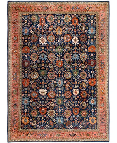 Adorn Hand Woven Rugs Serapi M0103-62 10'x13'10" Area Rug In Blue