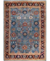 Adorn Hand Woven Rugs Serapi M0103 65 Rug Collection In Blue