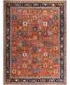 Adorn Hand Woven Rugs Serapi M0103-66 10'1"x13'9" Area Rug In Orange