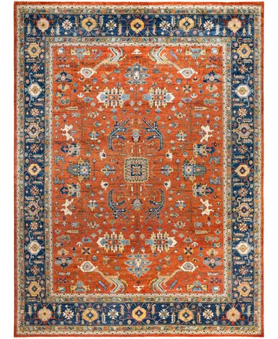 Adorn Hand Woven Rugs Serapi M0103-69 10'3"x13'10" Area Rug In Orange