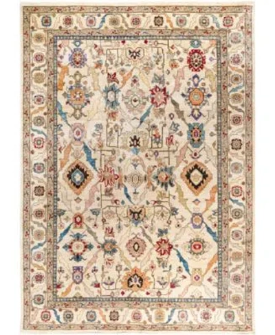 Adorn Hand Woven Rugs Serapi M0103 72 Rug Collection In White