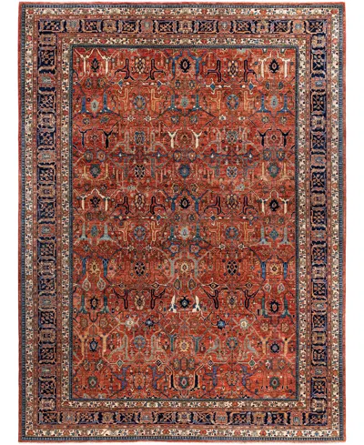 Adorn Hand Woven Rugs Serapi M0103-75 10'x13'9" Area Rug In Orange