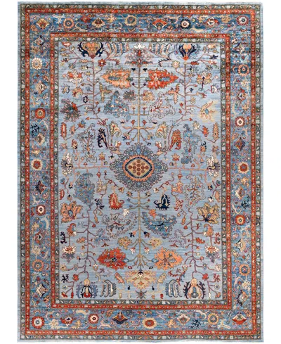 Adorn Hand Woven Rugs Serapi M0103-81 10'x13'8" Area Rug In Gray