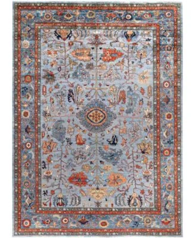 Adorn Hand Woven Rugs Serapi M0103 81 Rug Collection In Gray
