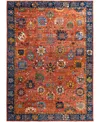 Adorn Hand Woven Rugs Serapi M0103-82 9'11"x13'8" Area Rug In Red