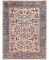 Adorn Hand Woven Rugs Serapi M0103-85 8'11"x12' Area Rug In Gray